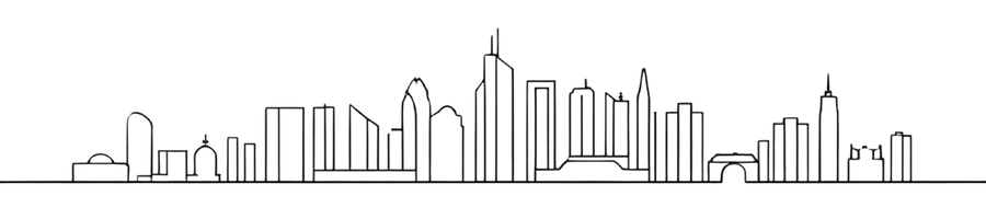 Nashville skyline illustration