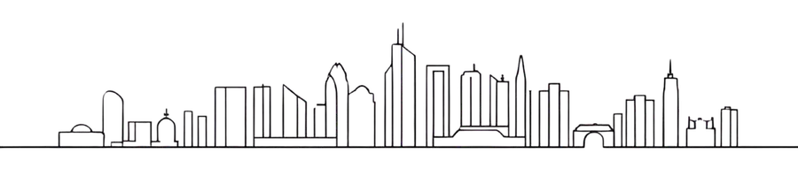 Nashville skyline illustration